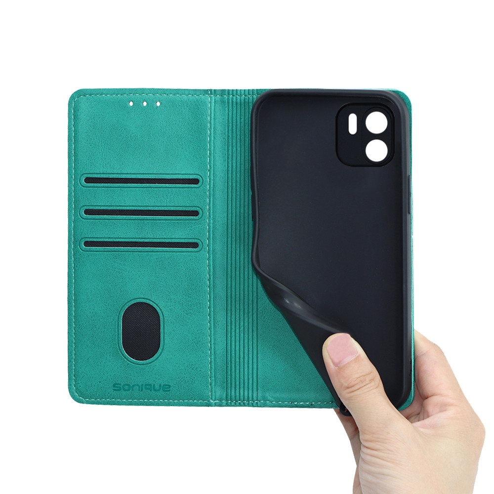 Θήκη Πορτοφόλι Vintage Magnet Wallet Sonique Xiaomi Redmi A1 / Redmi A2 Βεραμάν - Sonique - Βεραμάν - Redmi A1, Redmi A2