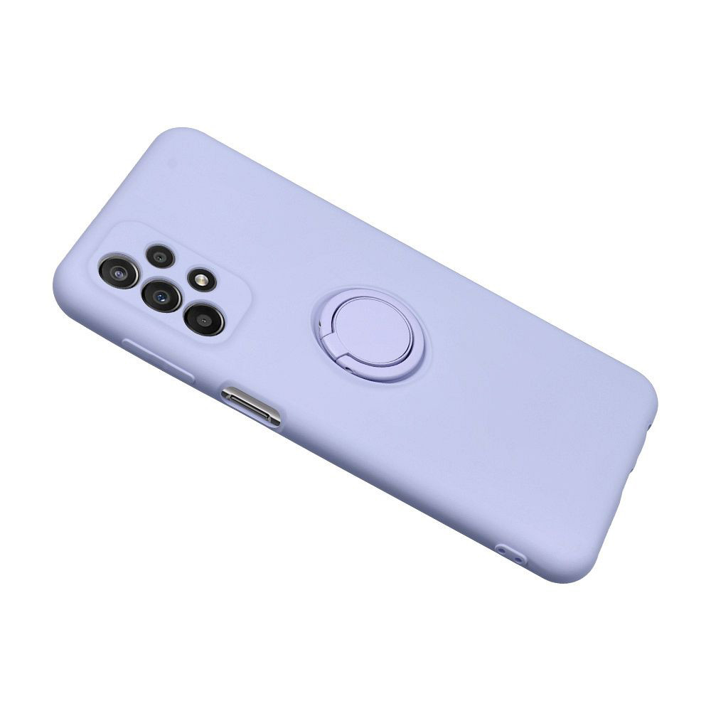Θήκη Σιλικόνης Ring Case για Samsung - OEM - Λιλά - Samsung Galaxy A23 4G, Samsung Galaxy A23 5G