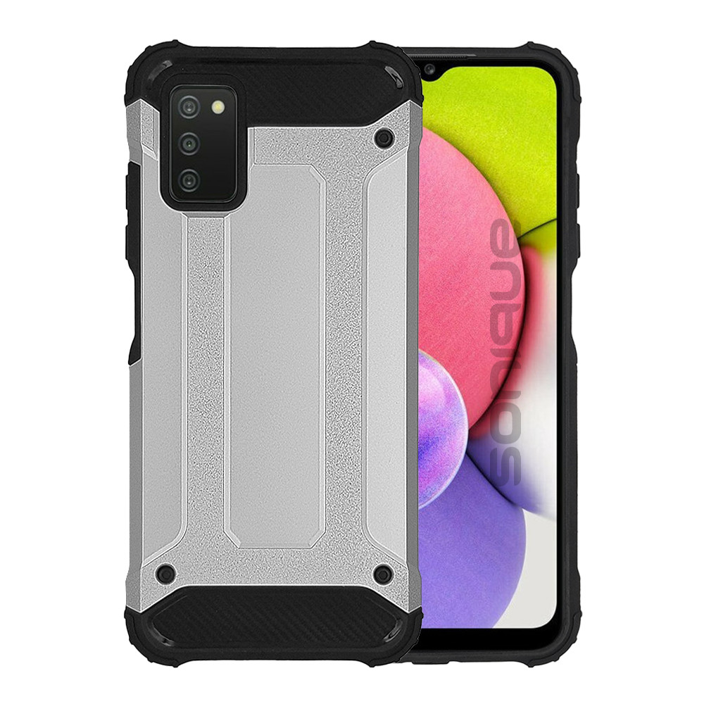 Θήκη Heavy Armor Sonique για Samsung - Sonique - Ασημί - Samsung Galaxy A03s