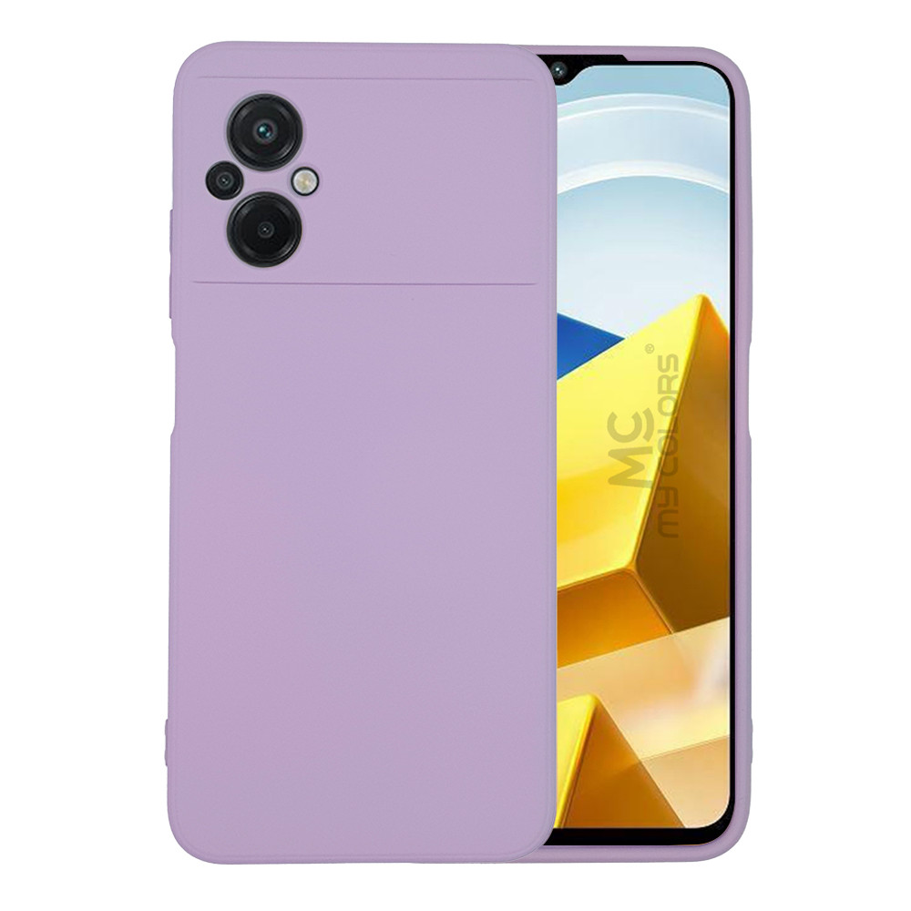 Θήκη Σιλικόνης My Colors Xiaomi Poco M5 Βιολετί - My Colors - Βιολετί - Poco M5