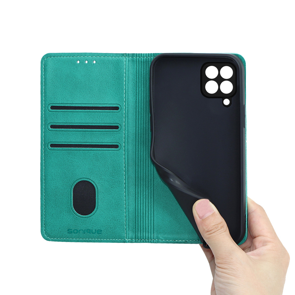 Θήκη Βιβλίο Vintage Magnet Book Sonique Samsung - Sonique - Βεραμάν - Galaxy M33 5G