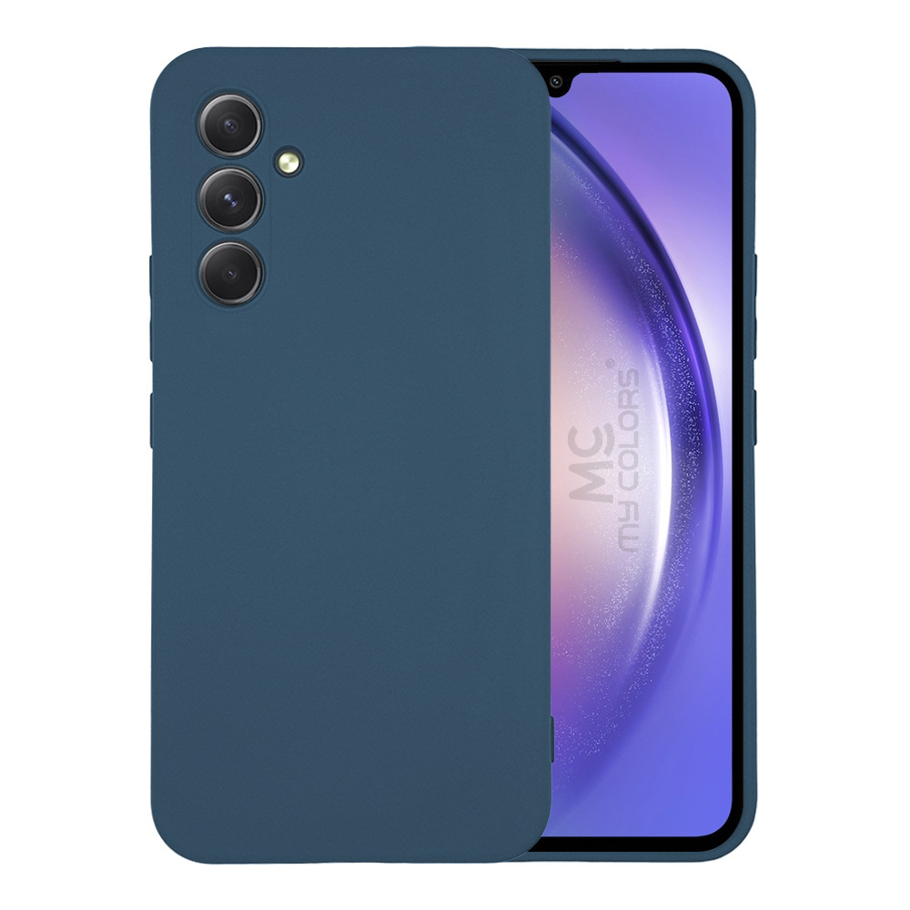 Θήκη Σιλικόνης My Colors Samsung - My Colors - Μπλε Σκούρο - Galaxy A34 5G