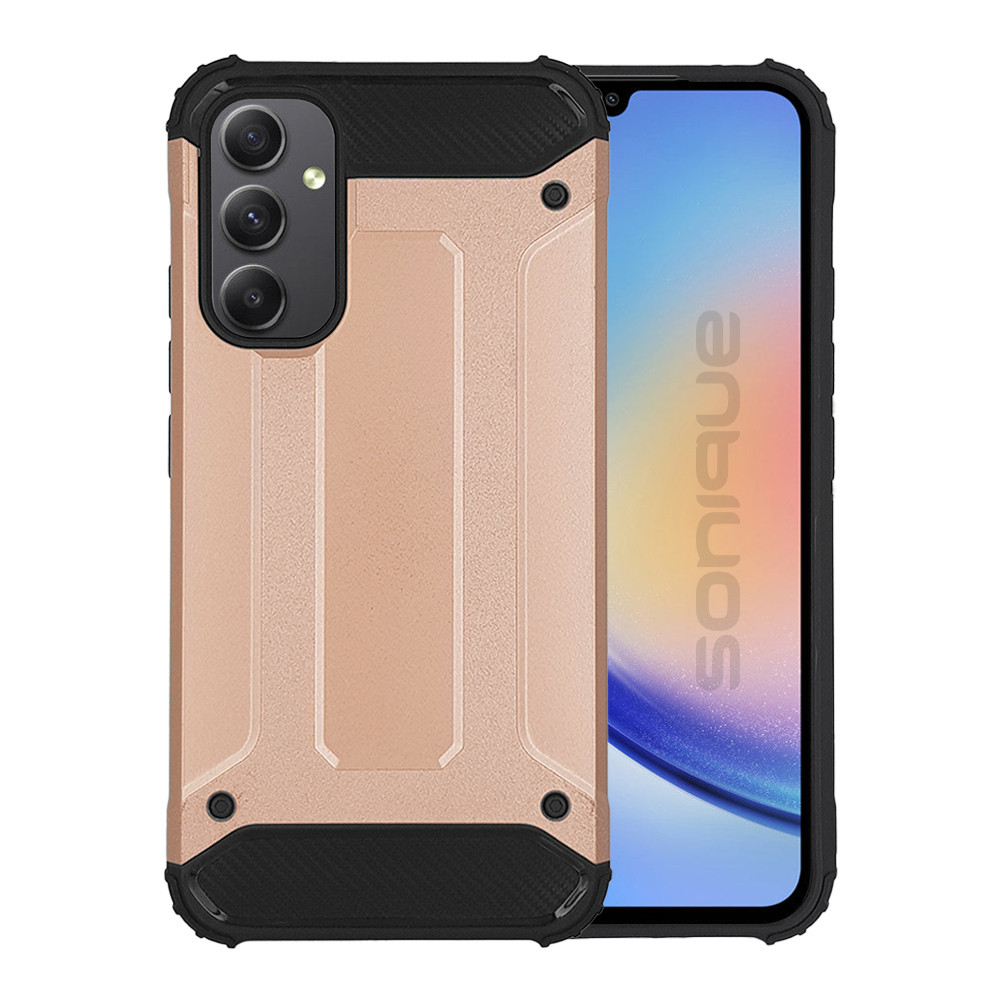Θήκη Heavy Armor Sonique Samsung - Sonique - Ροζ Χρυσό - Galaxy A34 5G 