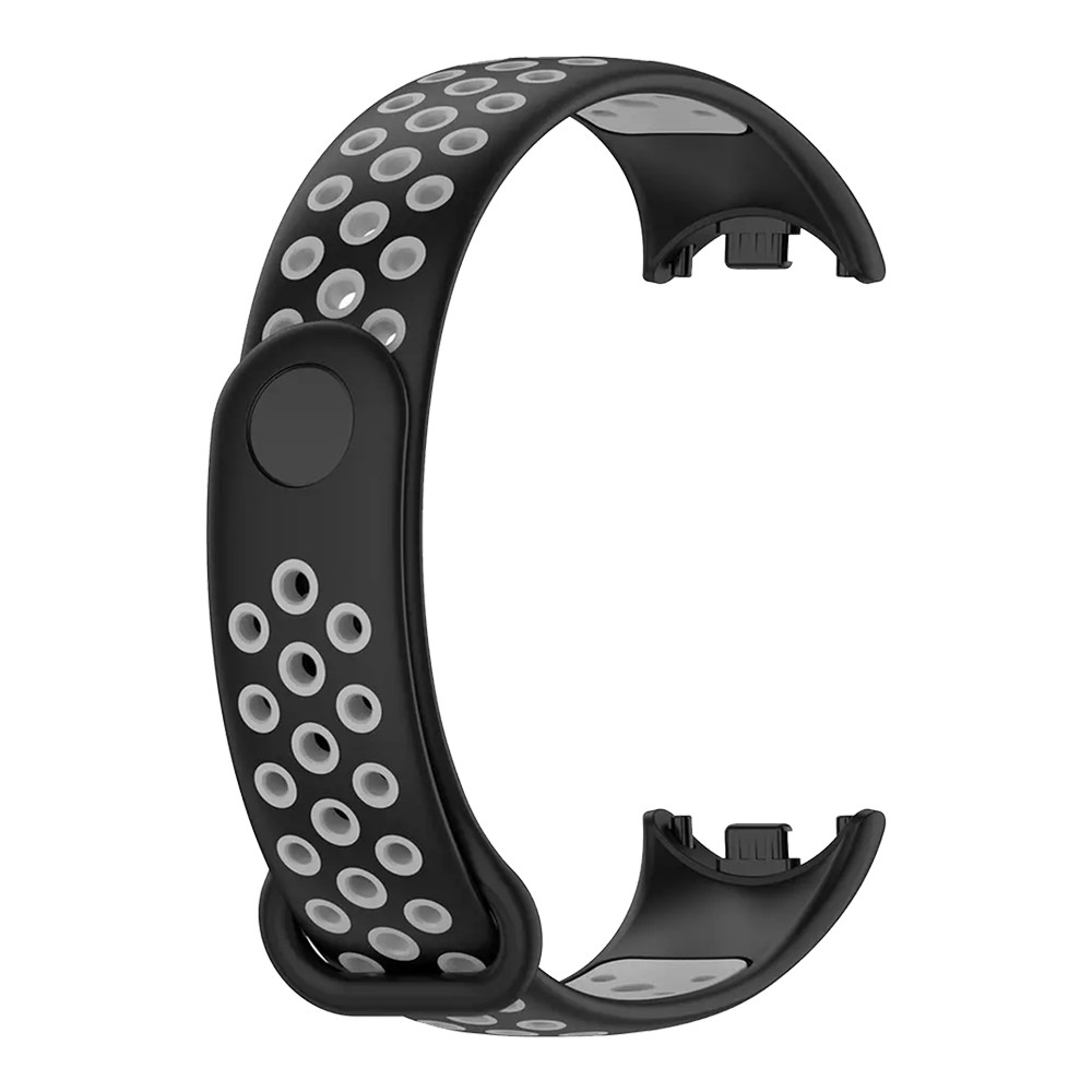 Λουράκι Σιλικόνης Sonique Sport για Xiaomi Mi Band 8  / 9 - Sonique - Μαύρο / Γκρι - Λουράκια