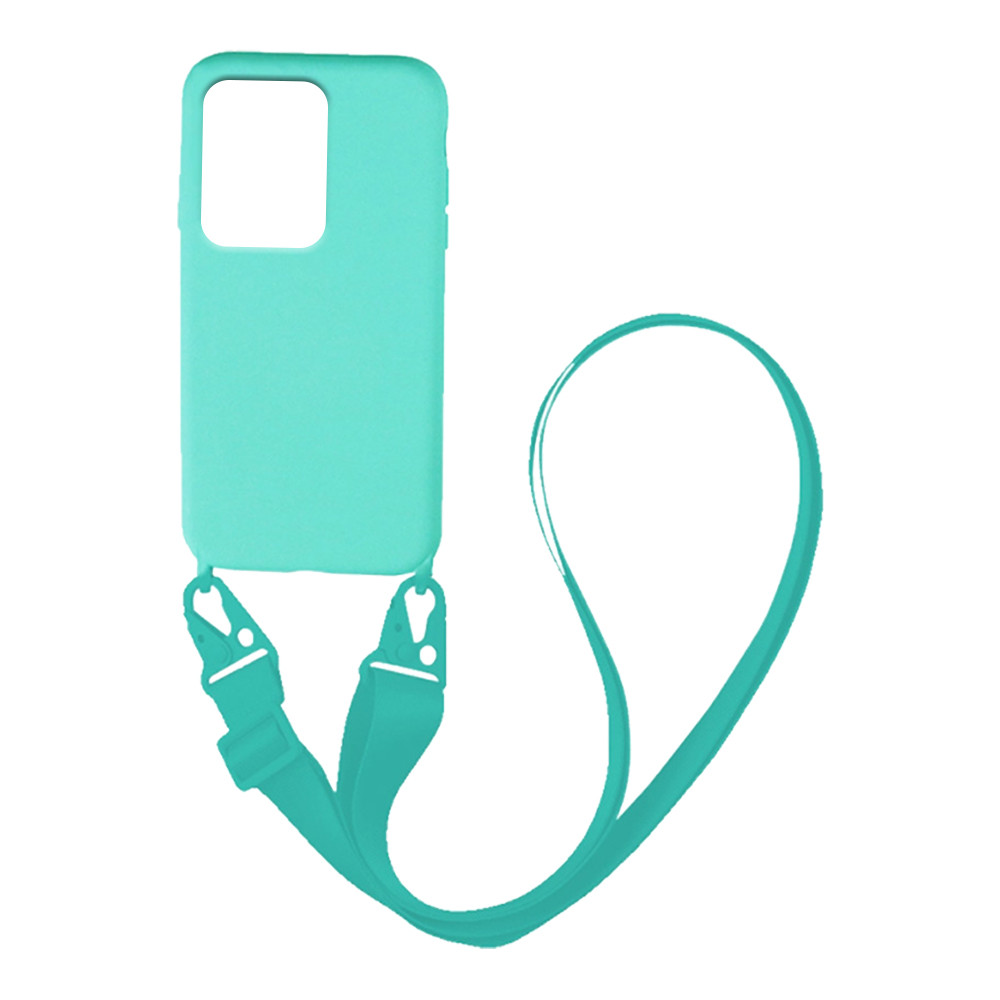 Θήκη CarryHang Liquid Silicone Strap Xiaomi - My Colors - Γαλάζιο - Poco X5 Pro 5G, Redmi Note 12 Pro 5G