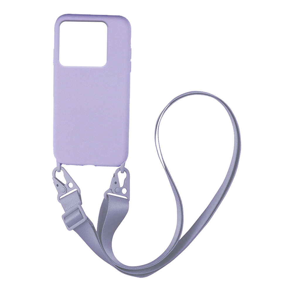 Θήκη CarryHang Liquid Silicone Strap Xiaomi - My Colors - Λιλά - Xiaomi 13 Pro 
