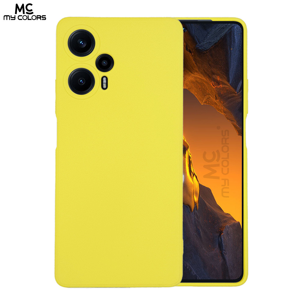 Θήκη Σιλικόνης My Colors Xiaomi - My Colors - Κίτρινο - Poco F5 5G