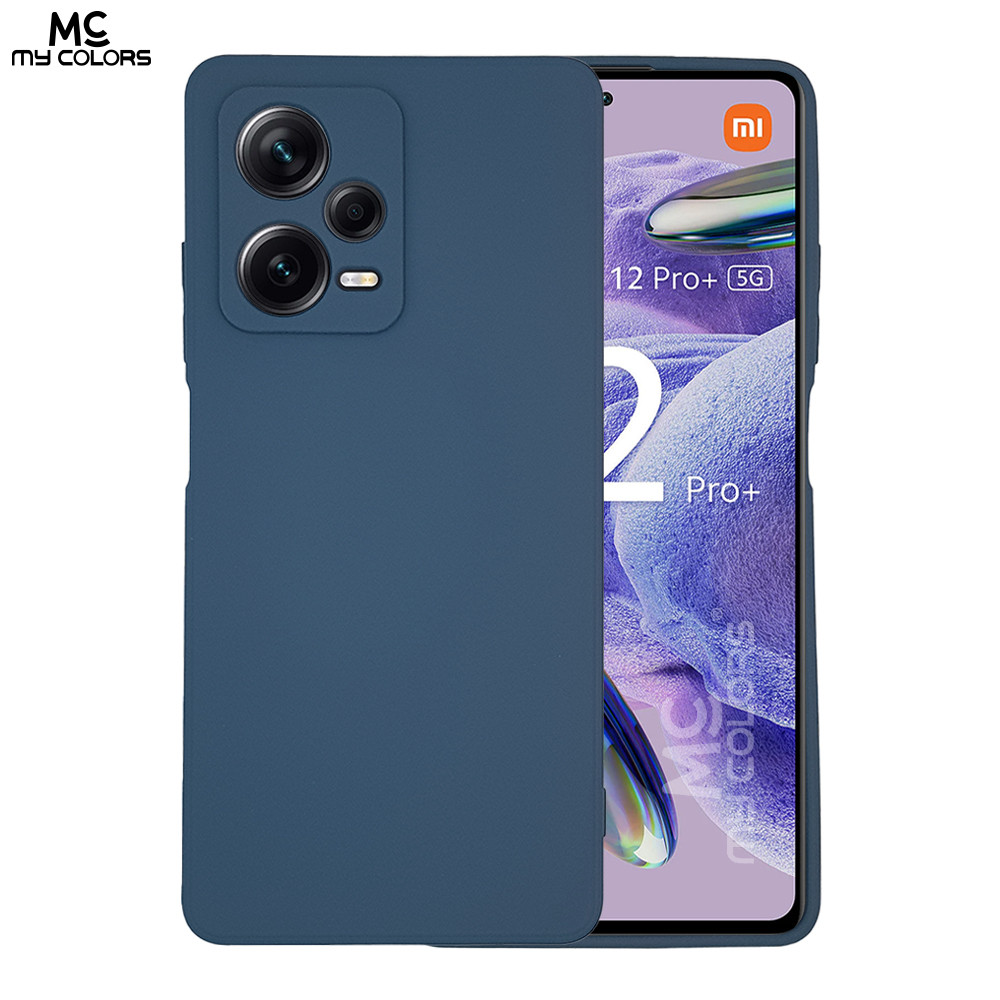 Θήκη Σιλικόνης My Colors Xiaomi - My Colors - Μπλε Σκούρο - Redmi Note 12 Pro Plus