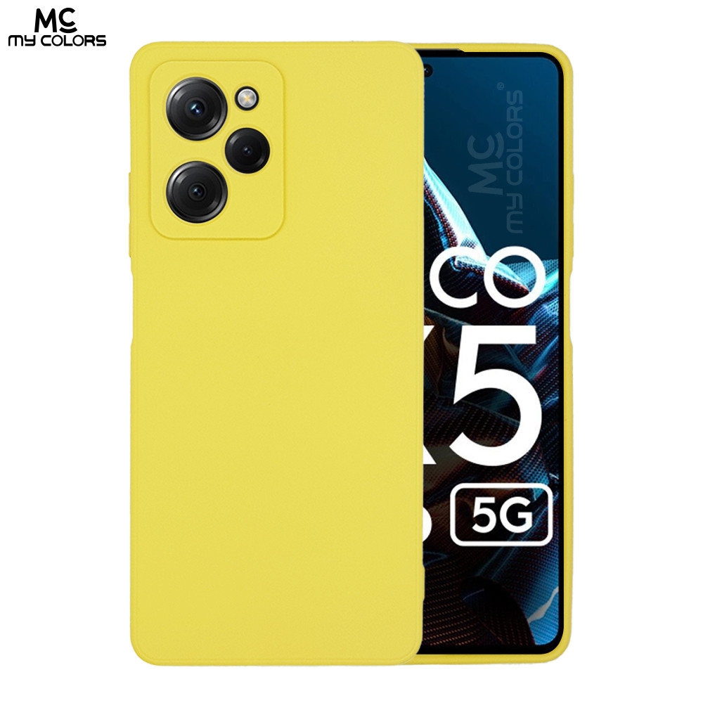 Θήκη Σιλικόνης My Colors Xiaomi - My Colors - Κίτρινο - Poco X5 Pro 5G