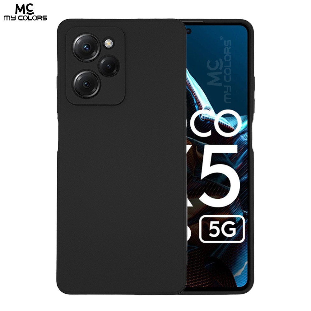 Θήκη Σιλικόνης My Colors Xiaomi - My Colors - Μαύρο - Poco X5 Pro 5G