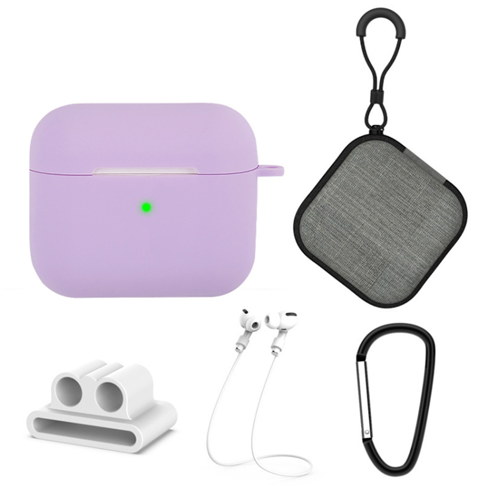 Σετ 5 σε 1 Sonique Soft Touch για AirPods 3 Λιλά - Sonique - Λιλά 