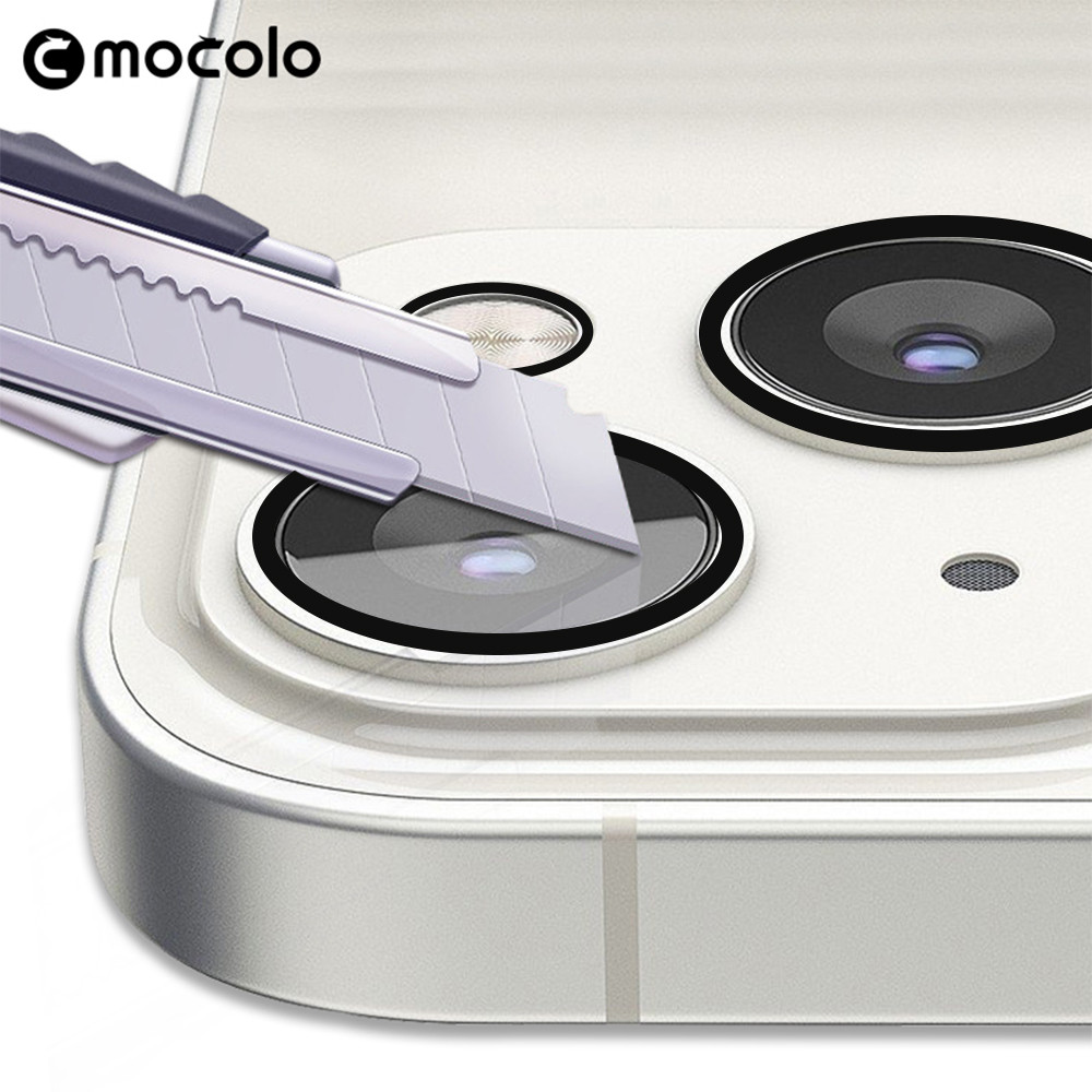 Προστασία Κάμερας Mocolo Lens Full Cover iPhone 15 / iPhone 15 Plus Black - Mocolo - Black - iPhone 15, iPhone 15 Plus
