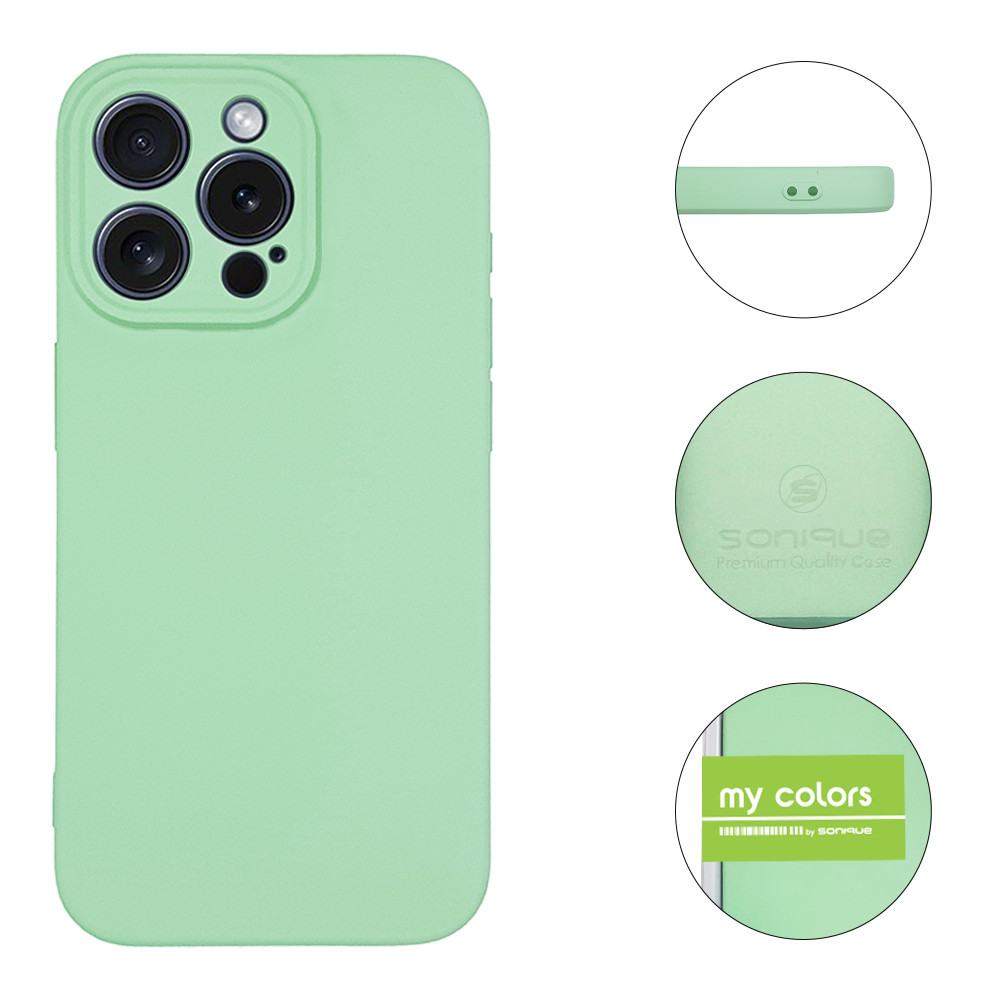 Θήκη Σιλικόνης My Colors Apple iPhone 15 Pro Max Βεραμάν - Sonique - Βεραμάν - iPhone 15 Pro Max