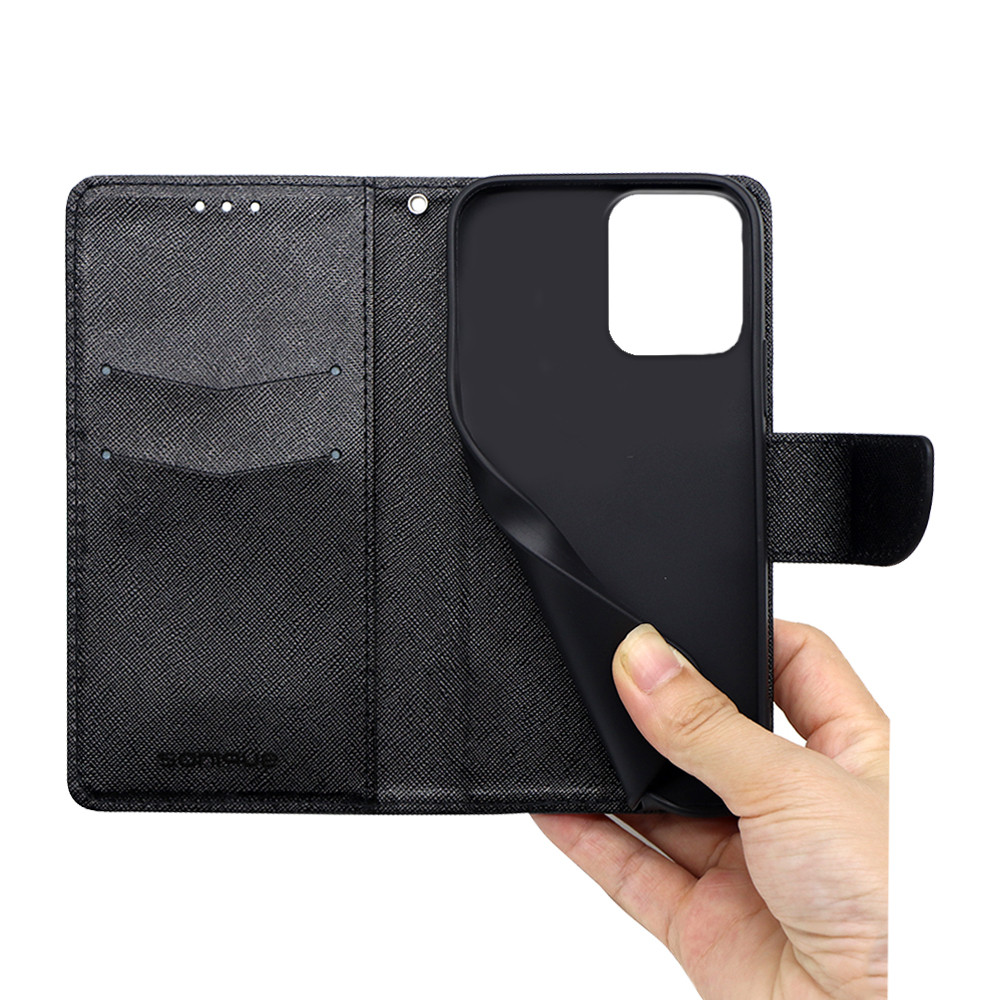 Θήκη Πορτοφόλι Sonique Trend Wallet Xiaomi Redmi Note 13 4G Μαύρο