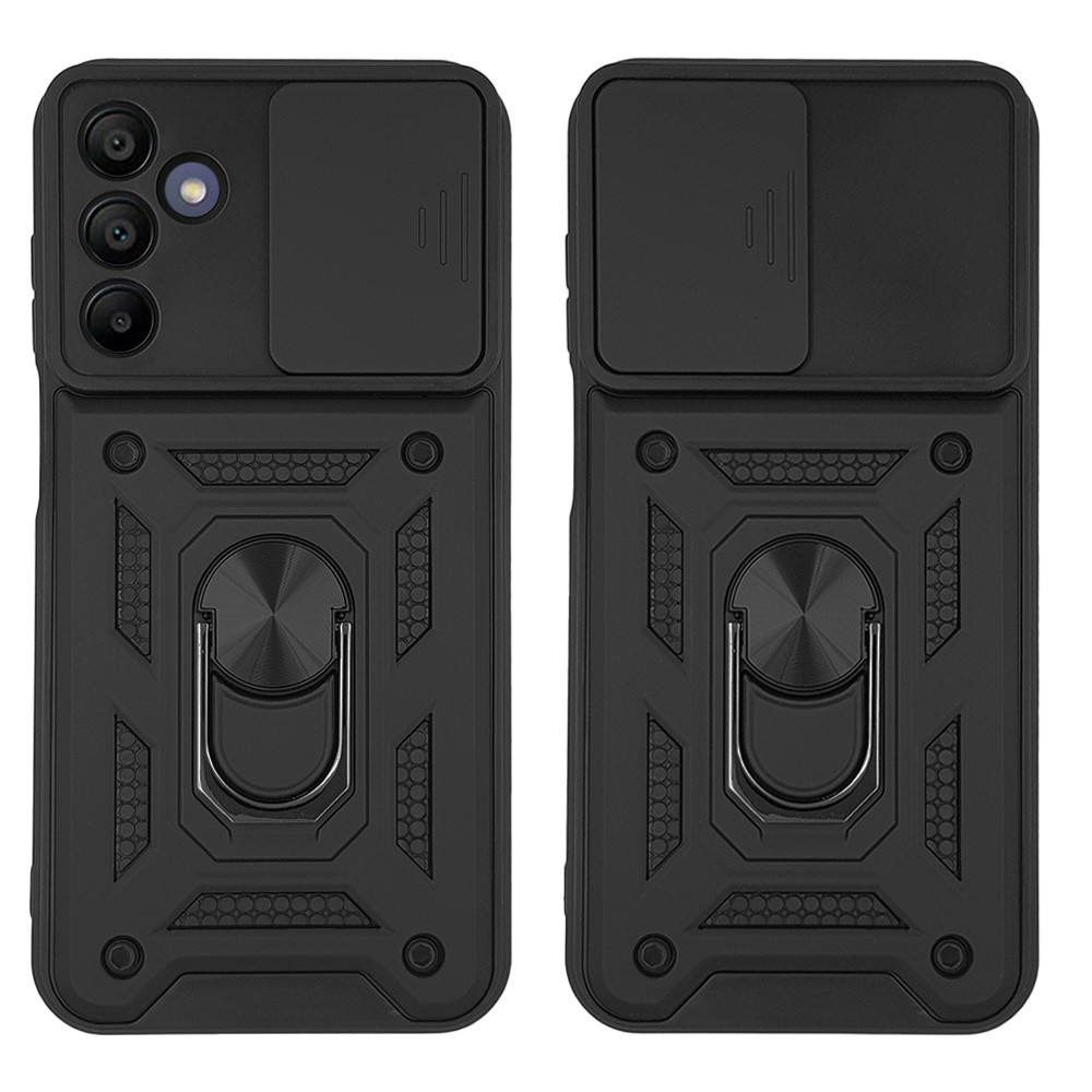 Θήκη Ring Armor CamPro Sonique για Samsung Galaxy A15 4G / Galaxy A15 5G Μαύρο - Sonique - Μαύρο - Galaxy A15 4G, Galaxy A15 5G