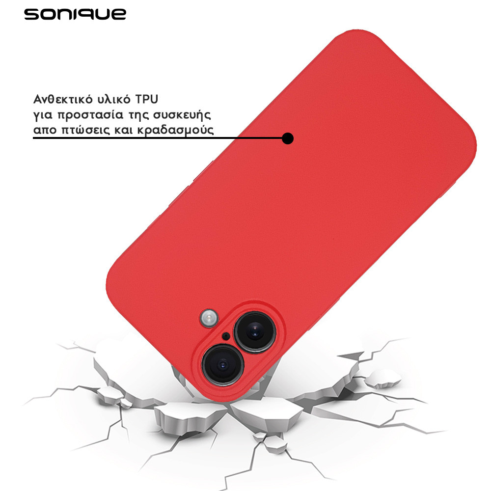 Θήκη Σιλικόνης My Colors Sonique Xiaomi Redmi Note 13 4G Κόκκινο
