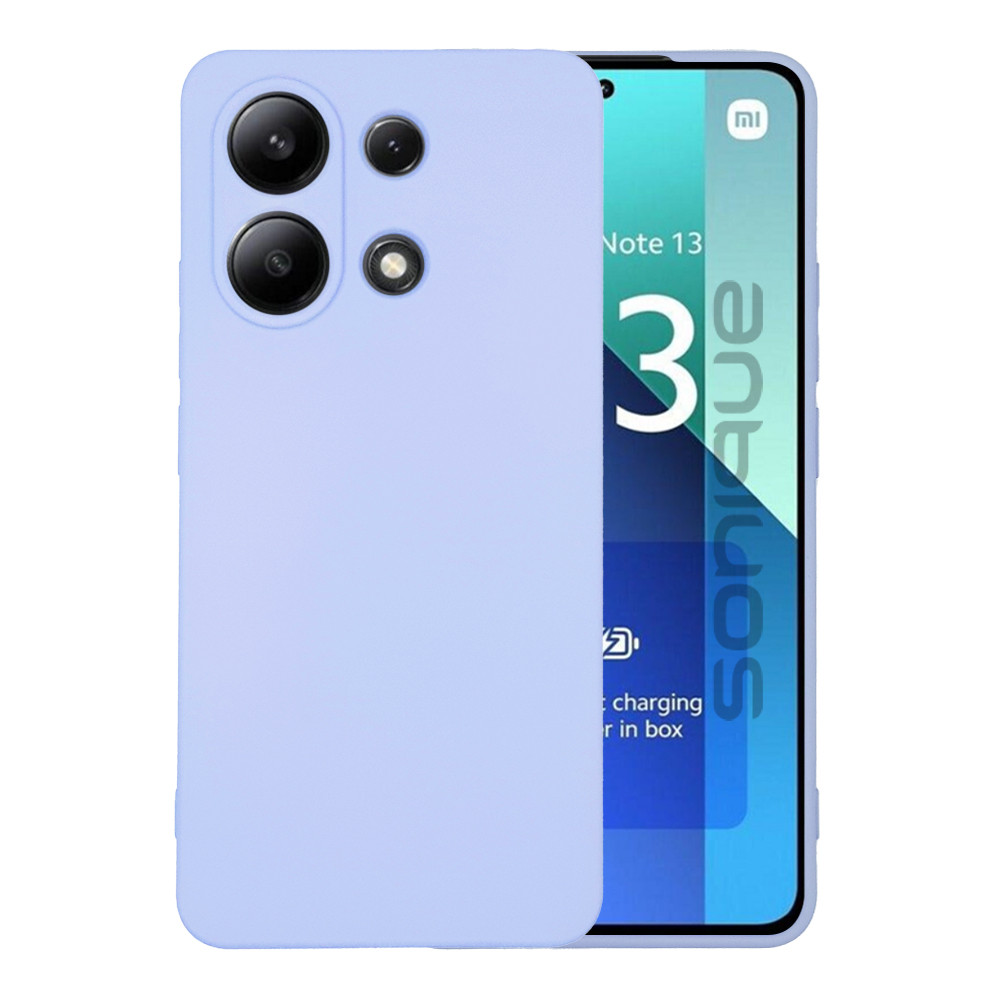 Θήκη Σιλικόνης My Colors Sonique Xiaomi Redmi Note 13 4G Λιλά - Sonique - Λιλά - Redmi Note 13 4G