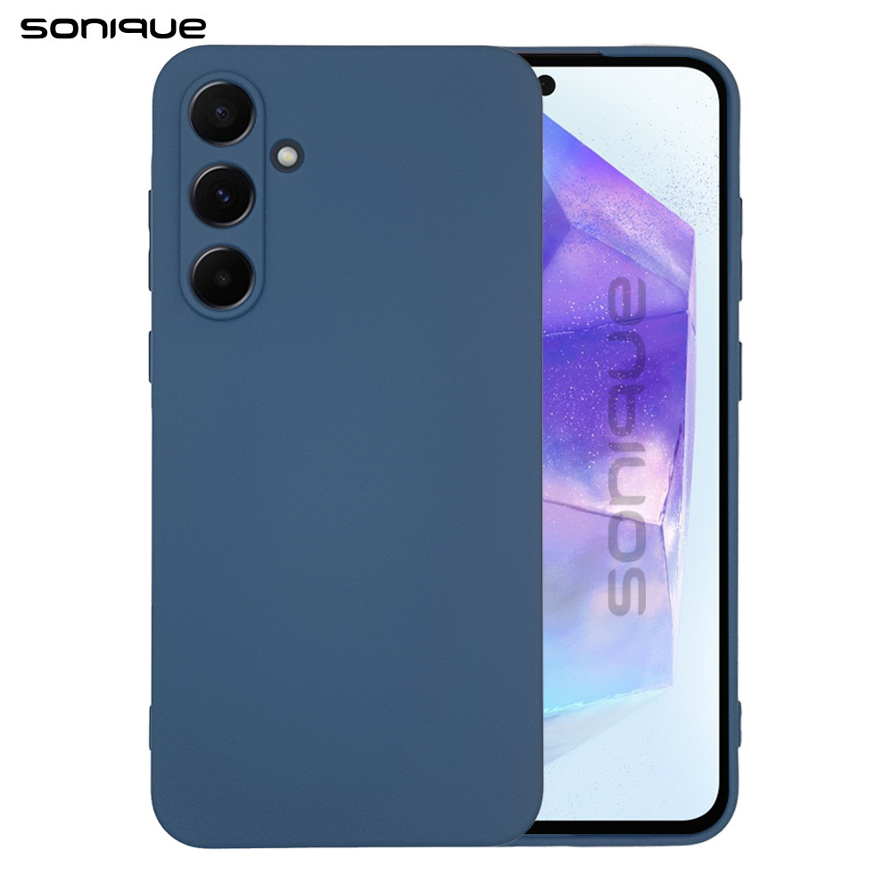 Θήκη Σιλικόνης My Colors Sonique Samsung Galaxy A55 5G Μπλε Σκούρο - Sonique - Μπλε Σκούρο - Galaxy A55 5G