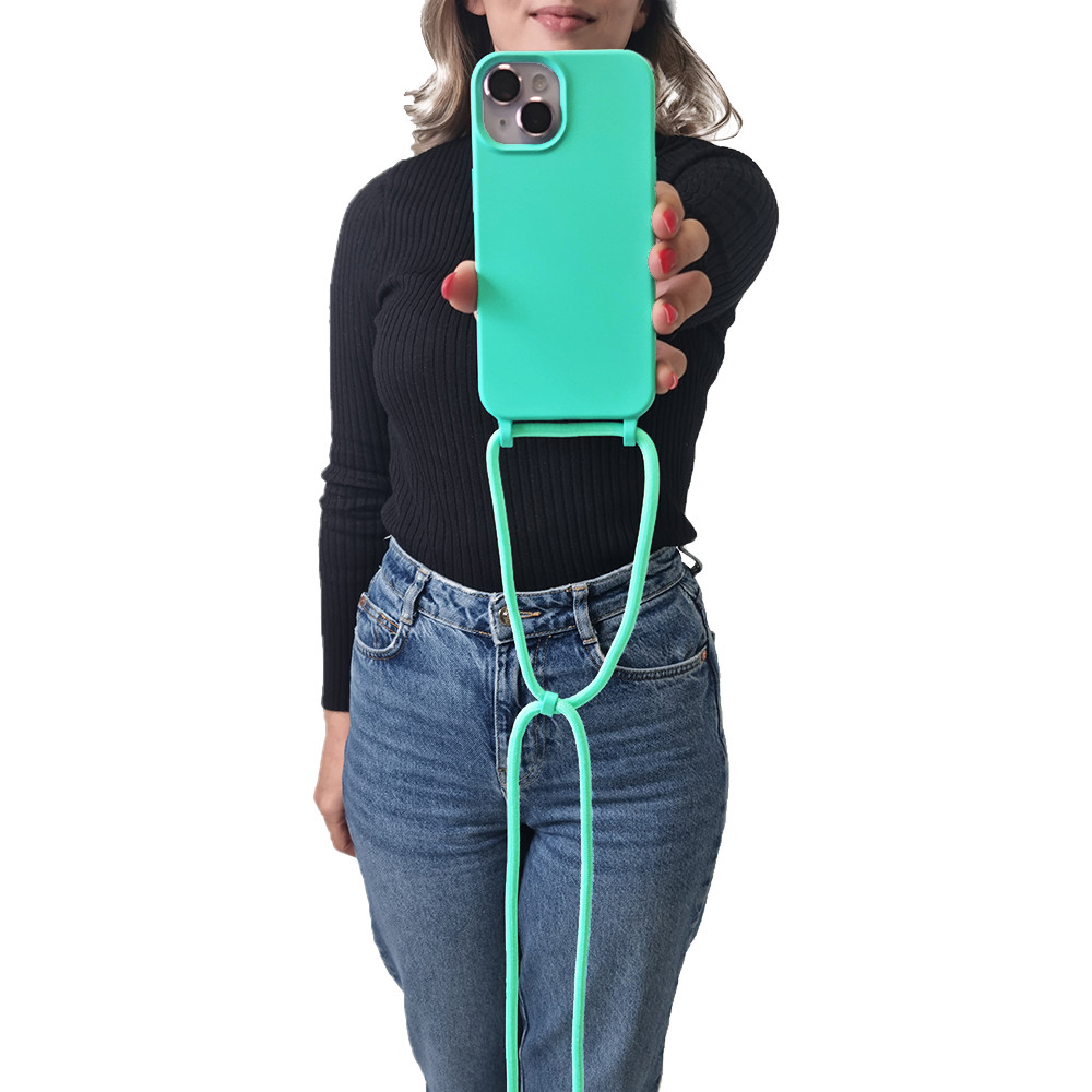 Θήκη Σιλικόνης με Κορδόνι CarryHang Sonique Xiaomi Redmi Note 12s Γαλάζιο