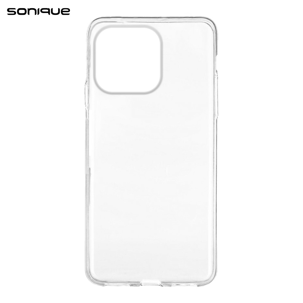 Θήκη Σιλικόνης Sonique Crystal Clear Apple (Big Hole) iPhone 13 Pro Διάφανο - Sonique - Διάφανο - iPhone 13 Pro