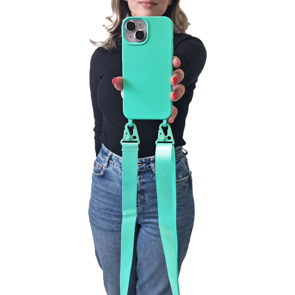 Θήκη Σιλικόνης με Strap CarryHang Sonique Xiaomi Redmi Note 12s Γαλάζιο
