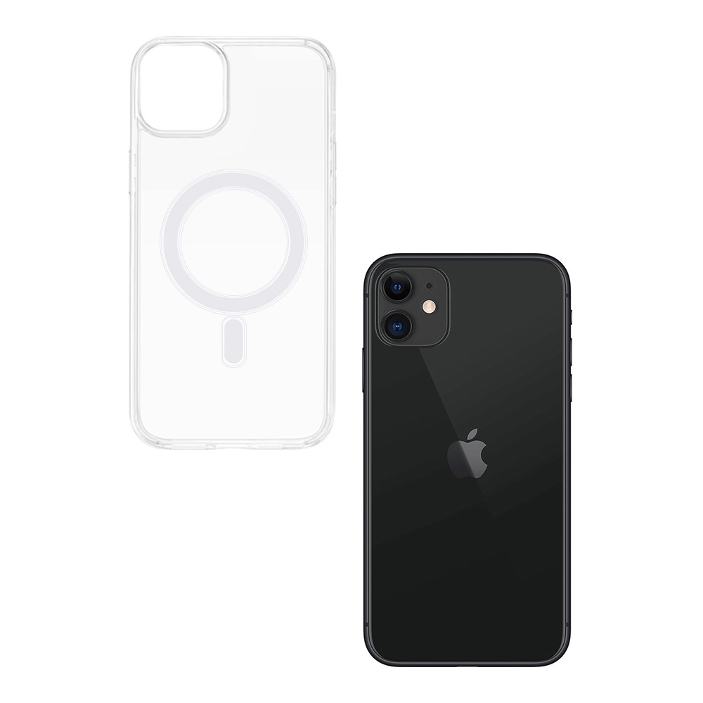 Θήκη Magnetic MagCase Sonique Apple iPhone 11 Διάφανο - Sonique - Διάφανο - iPhone 11 - Θήκες Πλάτης