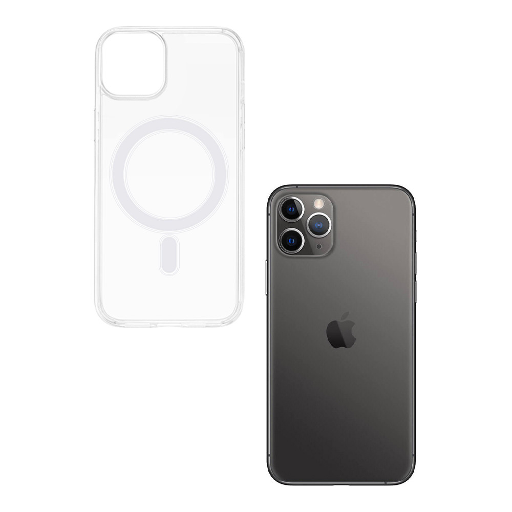 Θήκη Magnetic MagCase Sonique Apple iPhone 11 Pro Διάφανο - Sonique - Διάφανο - iPhone 11 Pro - Θήκες Πλάτης