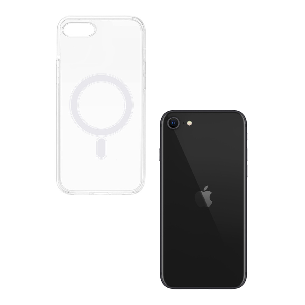 Θήκη Magnetic MagCase Sonique Apple iPhone 7 / iPhone 8 / iPhone SE 2020 / iPhone SE 2022 Διάφανο - Sonique - Διάφανο - iphone 7, iphone 8, iPhone SE 2020, iPhone SE 2022 - Θήκες Πλάτης