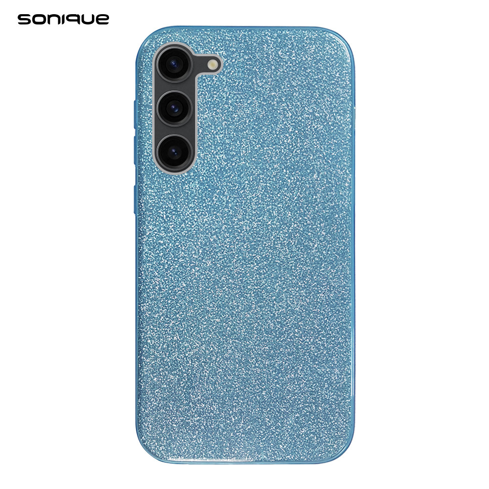 Θήκη Σιλικόνης Sonique Shiny Samsung Galaxy S23 Γαλάζιο - Sonique - Γαλάζιο - Galaxy S23 - Θήκες Πλάτης