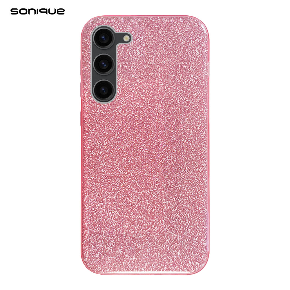 Θήκη Σιλικόνης Sonique Shiny Samsung Galaxy S23 Ροζ - Sonique - Ροζ - Galaxy S23 - Θήκες Πλάτης