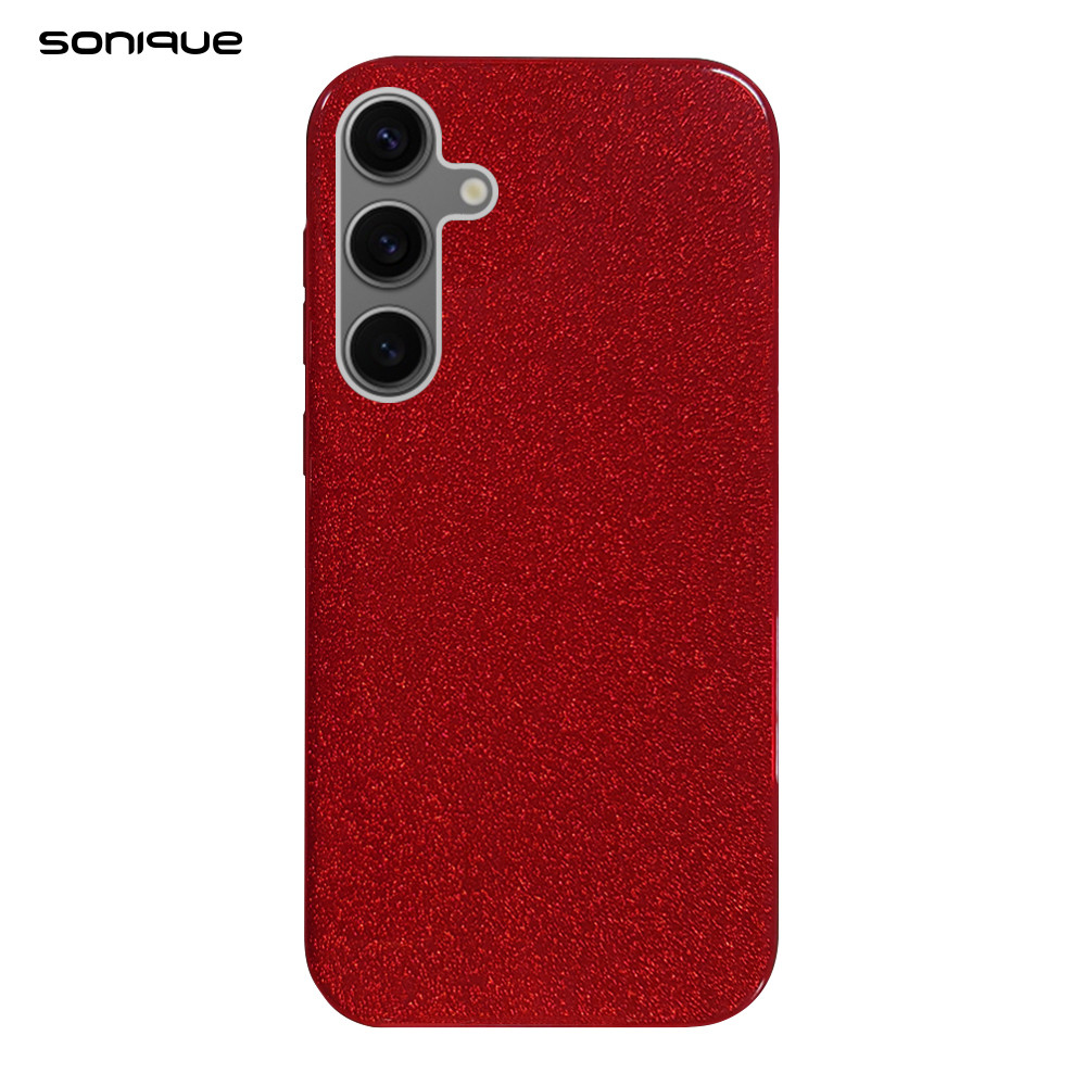 Θήκη Σιλικόνης Sonique Shiny Samsung Galaxy S24 Plus Κόκκινο - Sonique - Κόκκινο - Galaxy S24 Plus - Θήκες Πλάτης