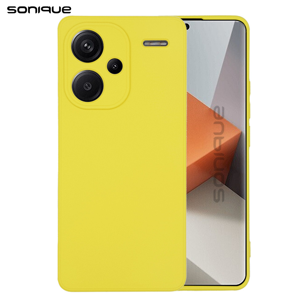 Θήκη Σιλικόνης My Colors Sonique Xiaomi Redmi Note 13 Pro Plus 5G Κίτρινο - Sonique - Κίτρινο - Redmi Note 13 Pro Plus 5G 