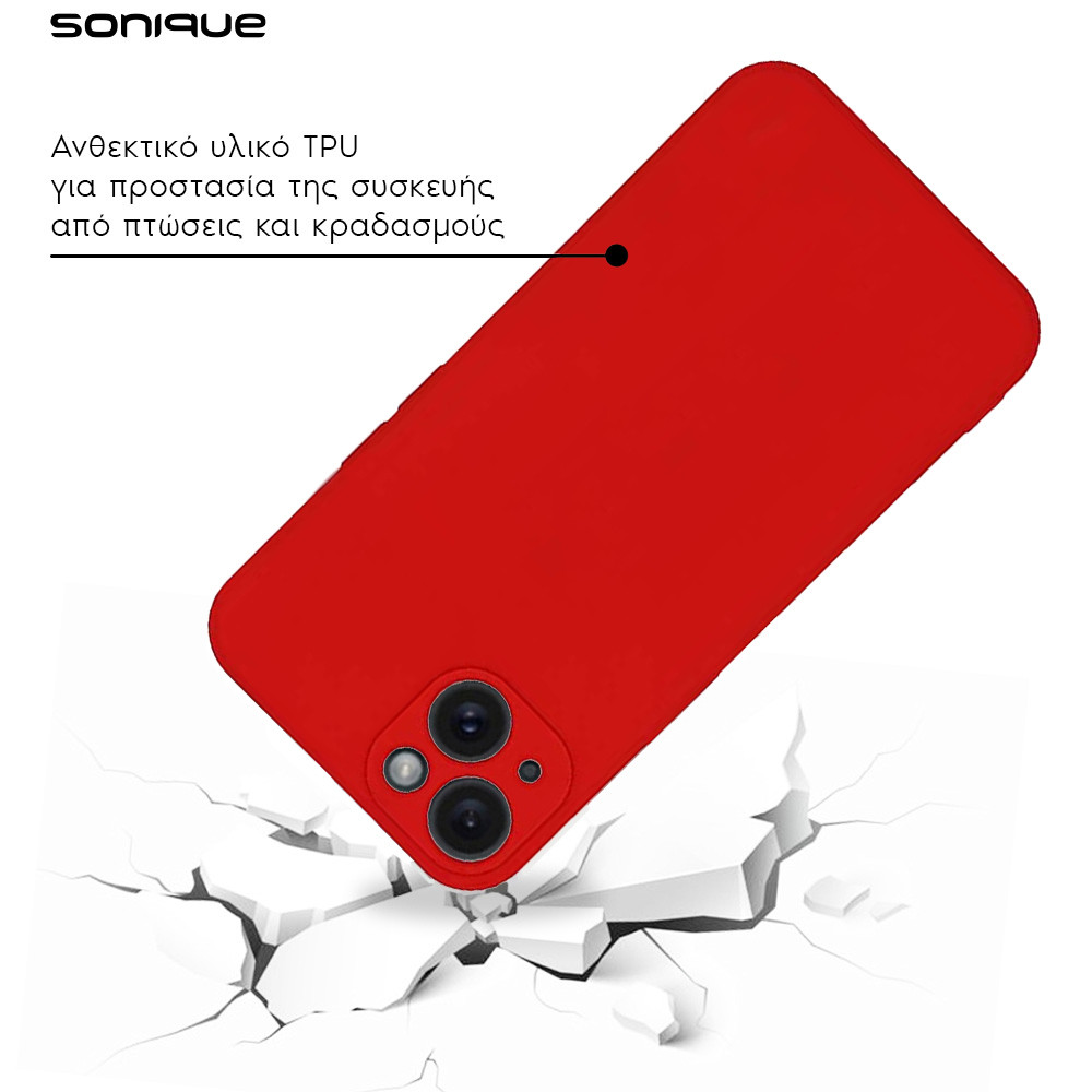 Θήκη Σιλικόνης My Colors Sonique Xiaomi Redmi Note 13 Pro Plus 5G Κόκκινο