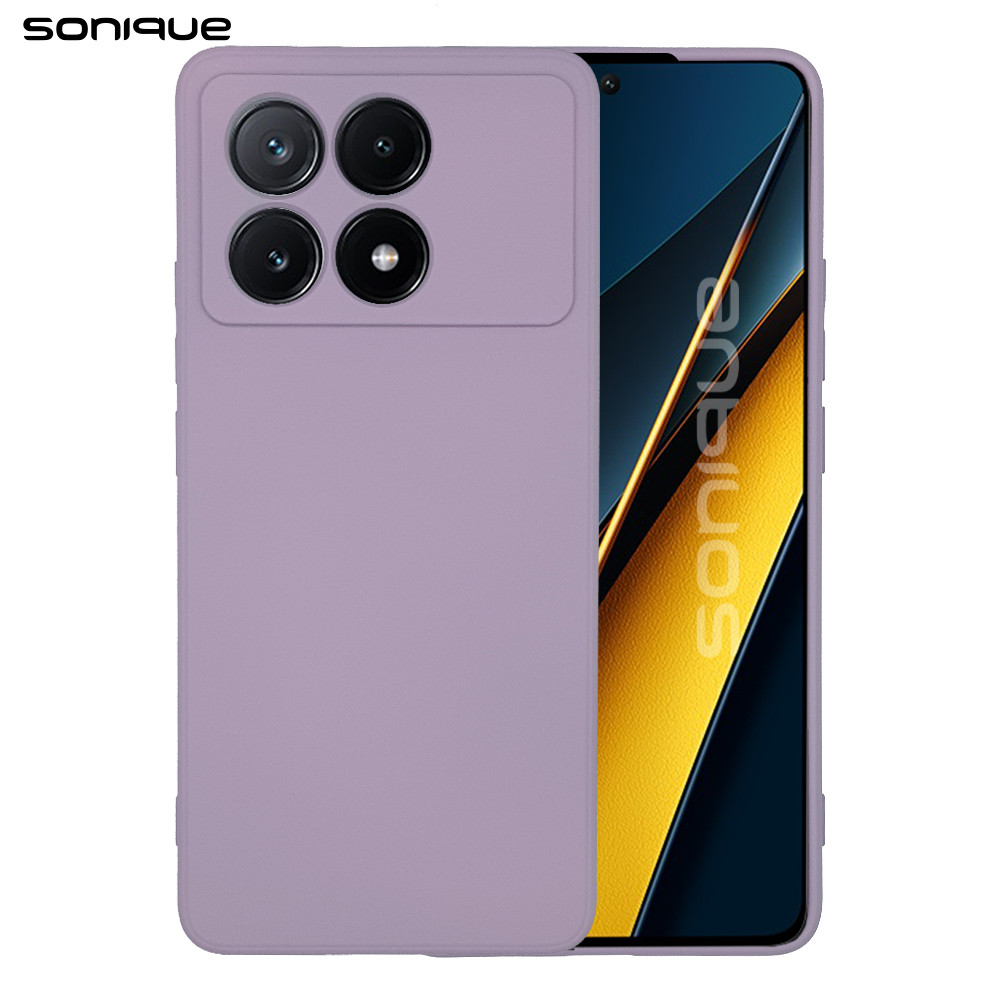 Θήκη Σιλικόνης My Colors Sonique Xiaomi Poco X6 Pro 5G Βιολετί