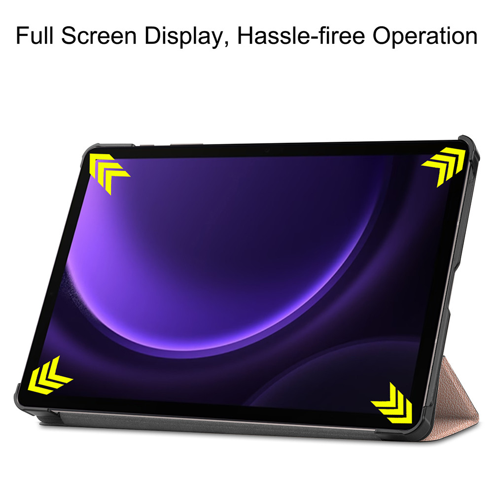 Θήκη Tablet Smartcase Slim Sonique για Samsung Galaxy Tab S9 FE 10.9'' Ροζ Χρυσό