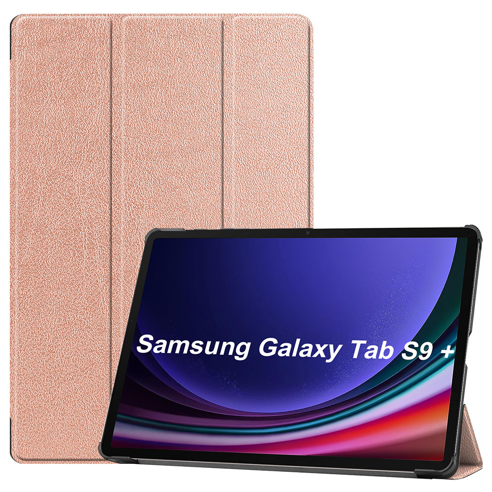 Θήκη Tablet Smartcase Slim Sonique για Samsung Galaxy Tab S9 Plus 12.4'' Ροζ Χρυσό