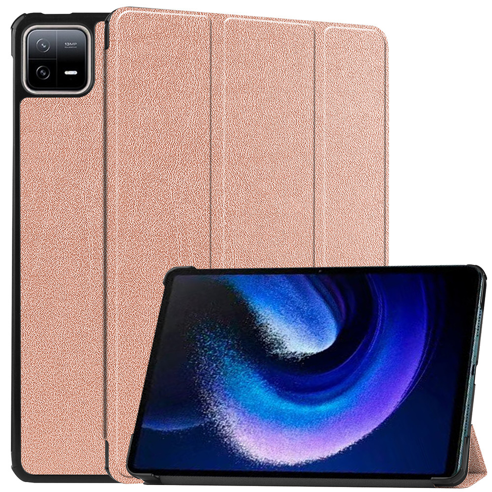 Θήκη Tablet Smartcase Slim Sonique για Xiaomi Pad 6 11'' / Pad 6 Pro 11'' Ροζ Χρυσό 