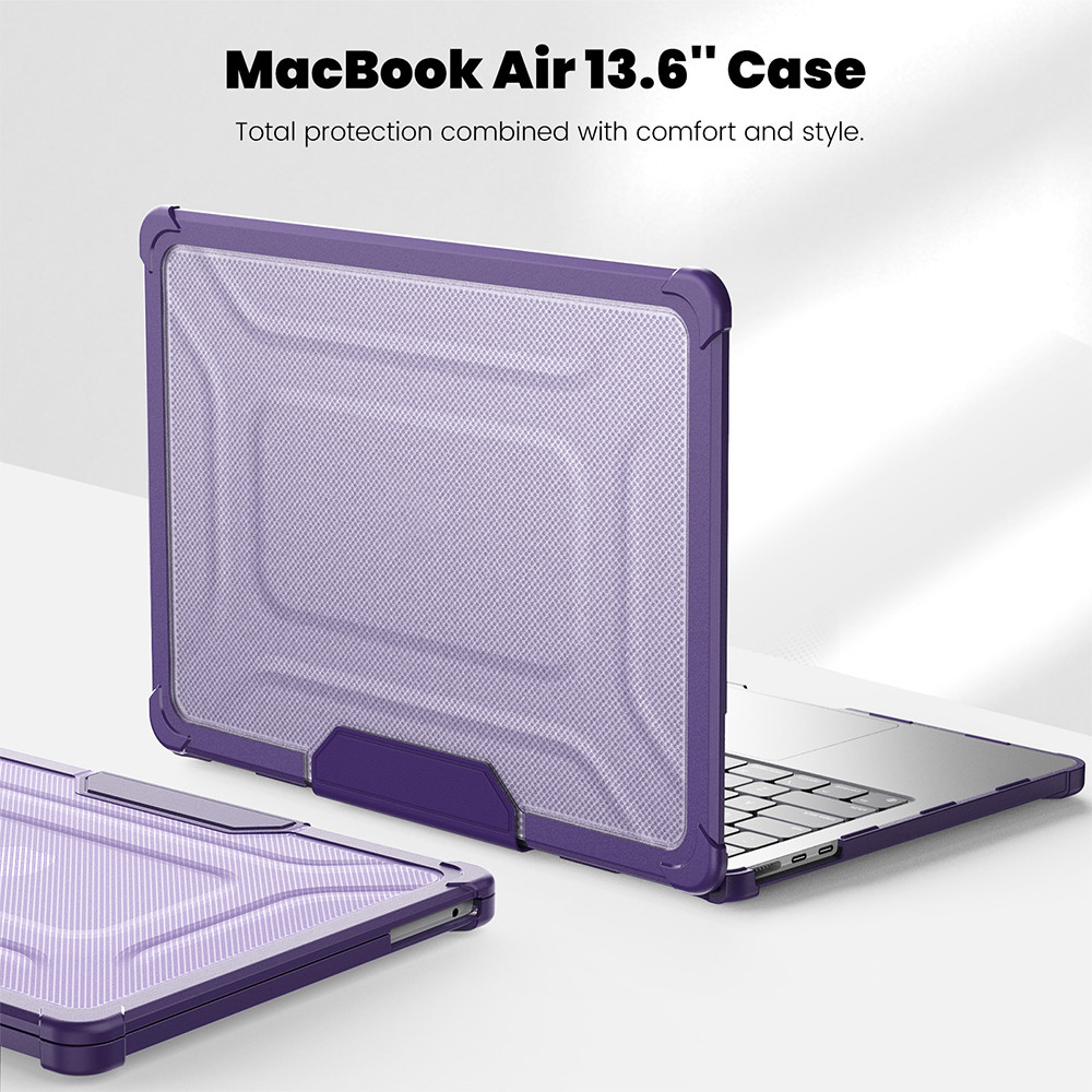 Θήκη για MacBook Sonique Icy με Βάση Στήριξης Apple MacBook Air 13.6'' 2022 Μωβ 