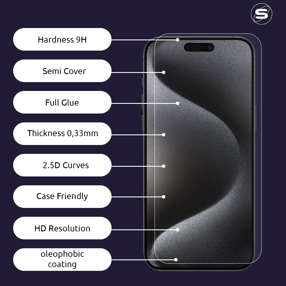 Hardy Glass Sonique Premium Series HD 9H Xiaomi Redmi Note 10 Pro - Sonique - Redmi Note 10 Pro
