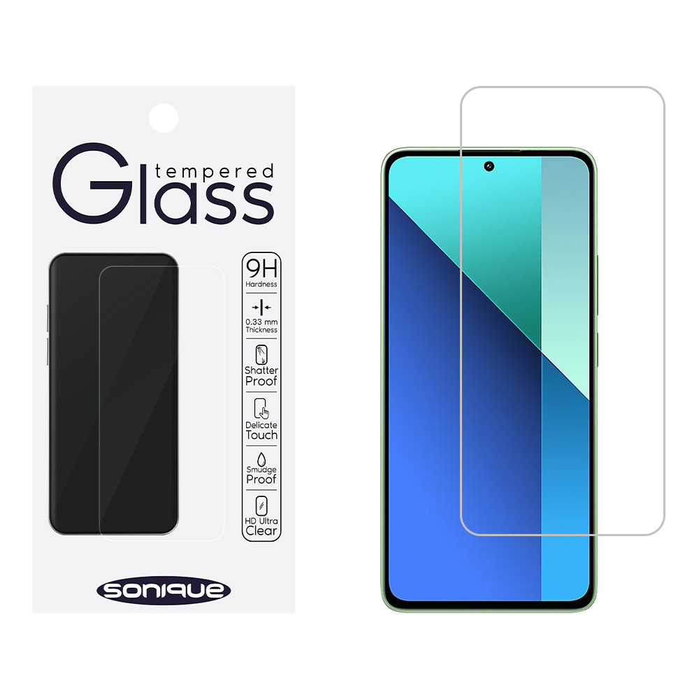 Hardy Glass Sonique Premium Series HD 9H Xiaomi Redmi Note 13 4G / Redmi Note 13 Pro 5G - Sonique - Redmi Note 13 4G, Redmi Note 13 Pro 5G