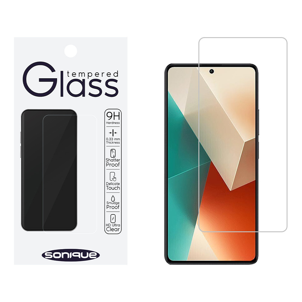 Hardy Glass Sonique Premium Series HD 9H Xiaomi Redmi Note 13 5G / Redmi Note 13 Pro 4G - Sonique - Redmi Note 13 5G, Redmi Note 13 Pro 4G