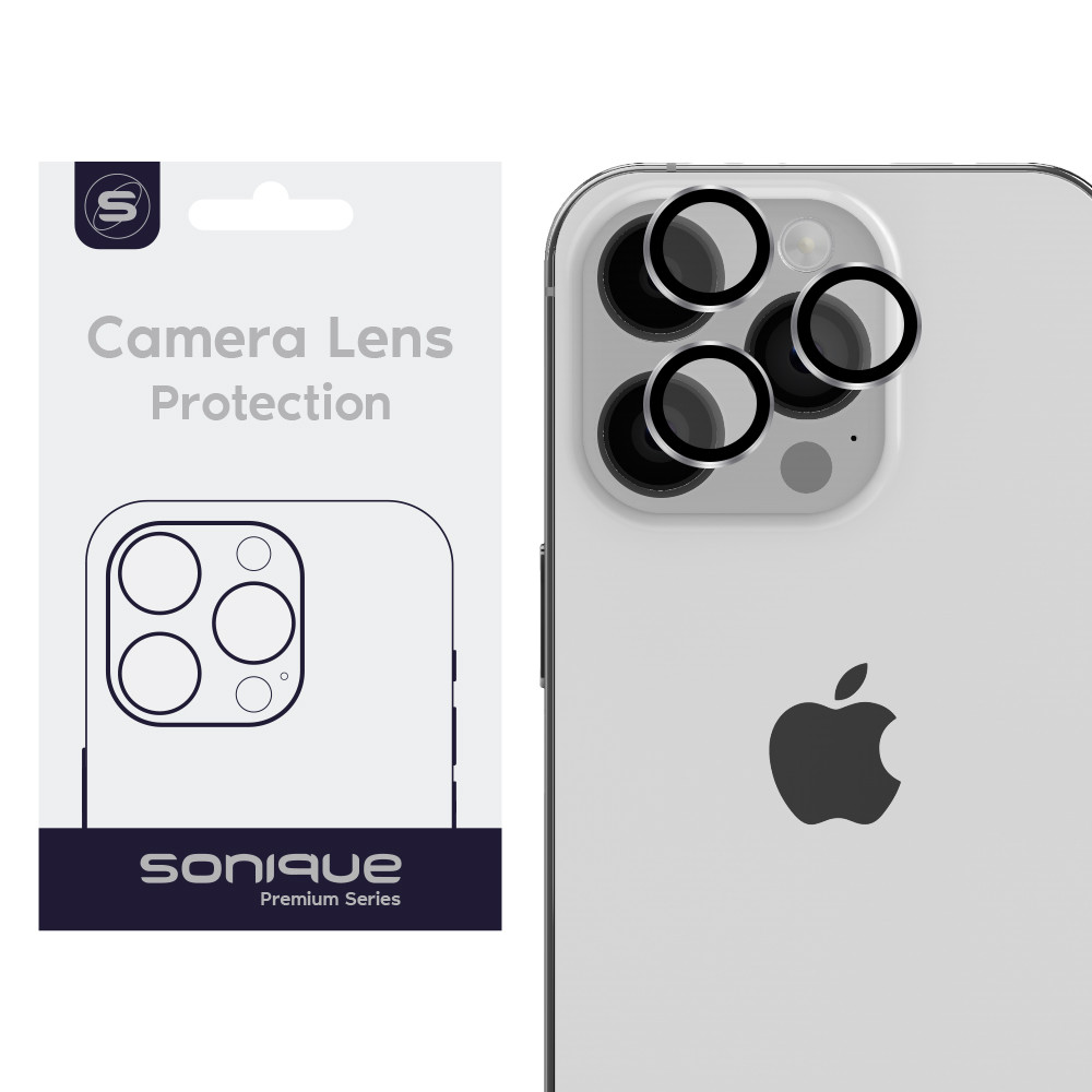 Camera Protection Sonique Lens Pro Apple iPhone 14 Pro / iPhone 14 Pro Max Silver