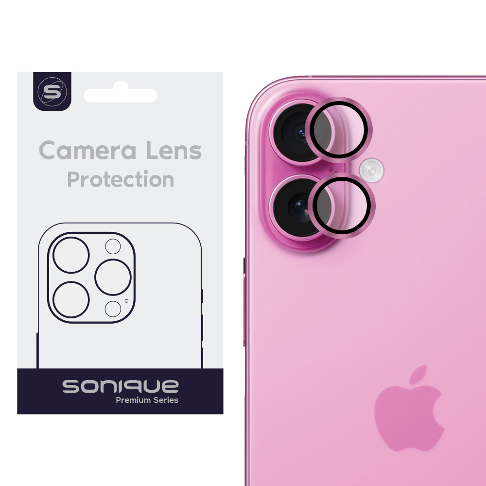 Camera Protection Sonique Lens Pro Apple iPhone 16 / iPhone 16 Plus Purple