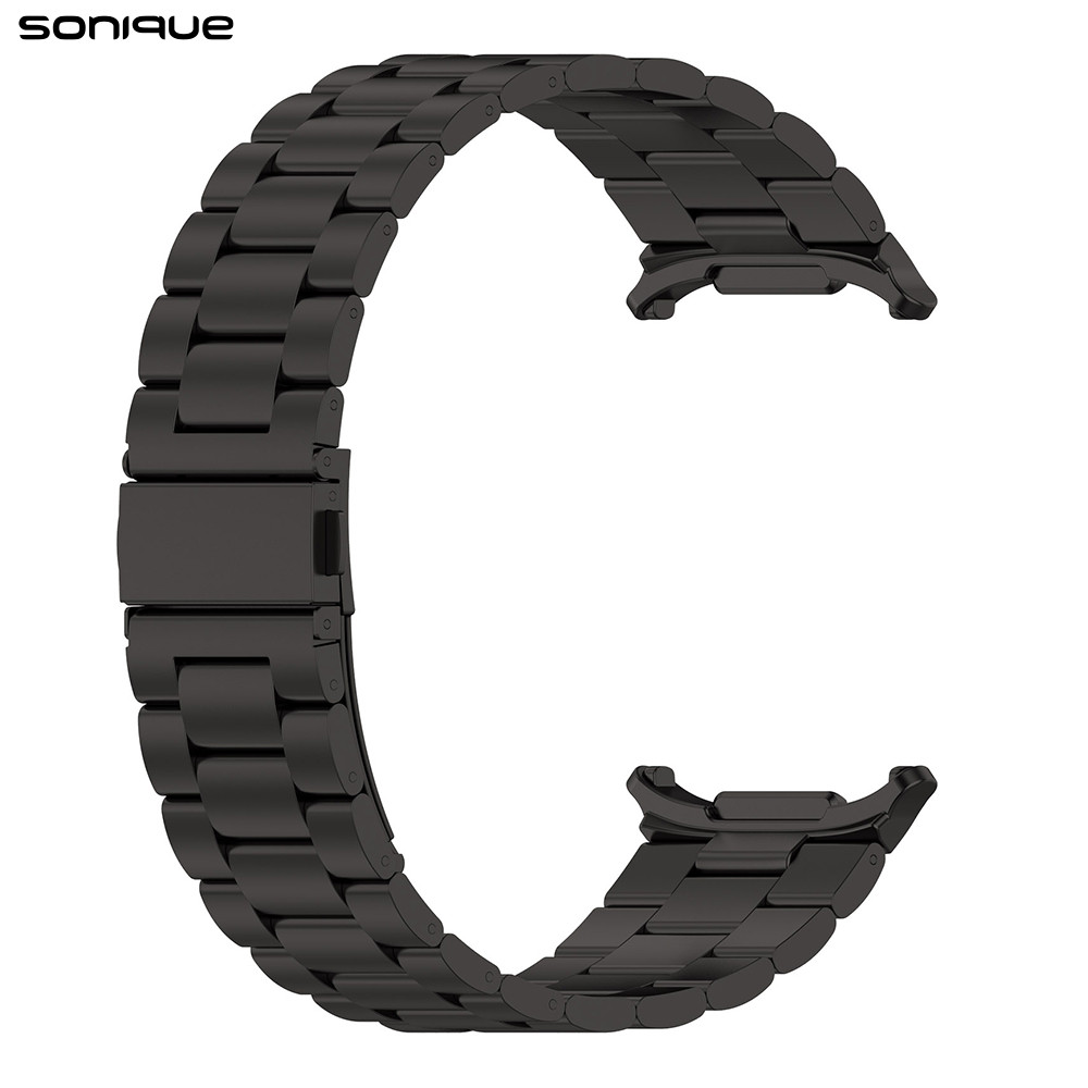 Λουράκι Stainless Steel Bracelet Sonique Classic για Samsung Galaxy Watch 7 Ultra (47mm) Μαύρο