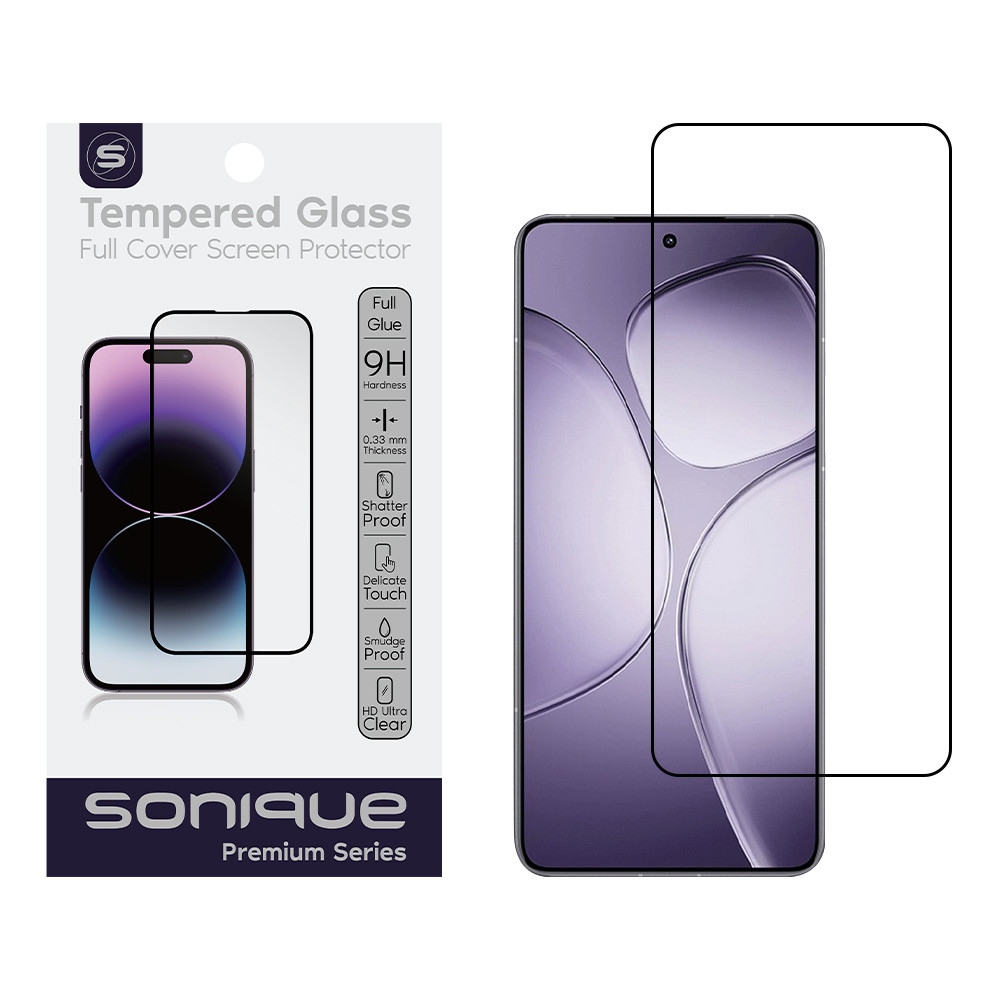 Hardy Glass Sonique Premium Series HD Full Cover 9H Xiaomi Xiaomi 14T Μαύρο
