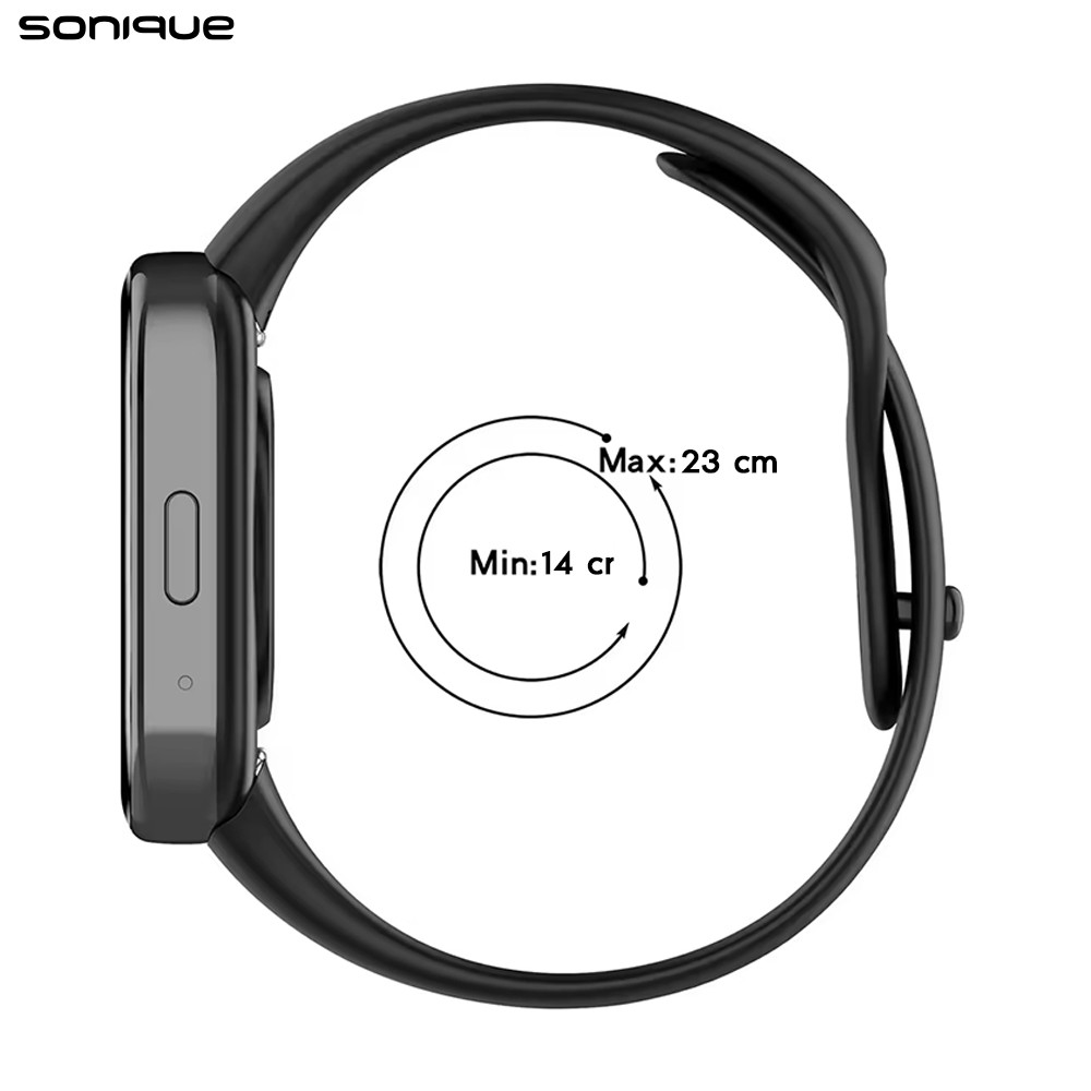 Λουράκι Σιλικόνης Sonique Color για Xiaomi Redmi Watch 3 Active Μπεζ