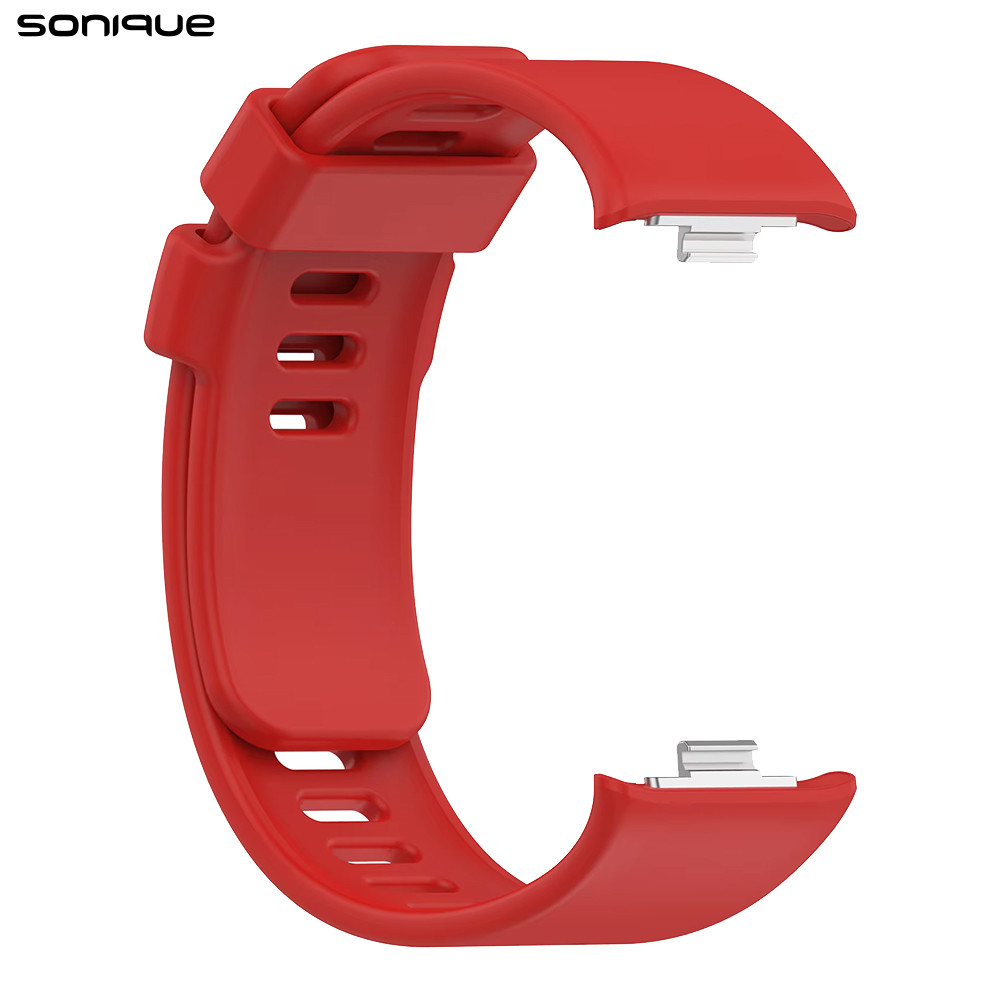 Λουράκι Σιλικόνης Sonique Color για Xiaomi Redmi Watch 4 Κόκκινο
