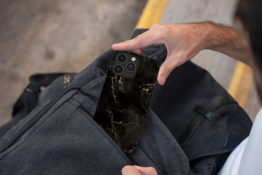 Θήκη Sonique Marble για Apple iPhone 11 Pro Μαύρο 01