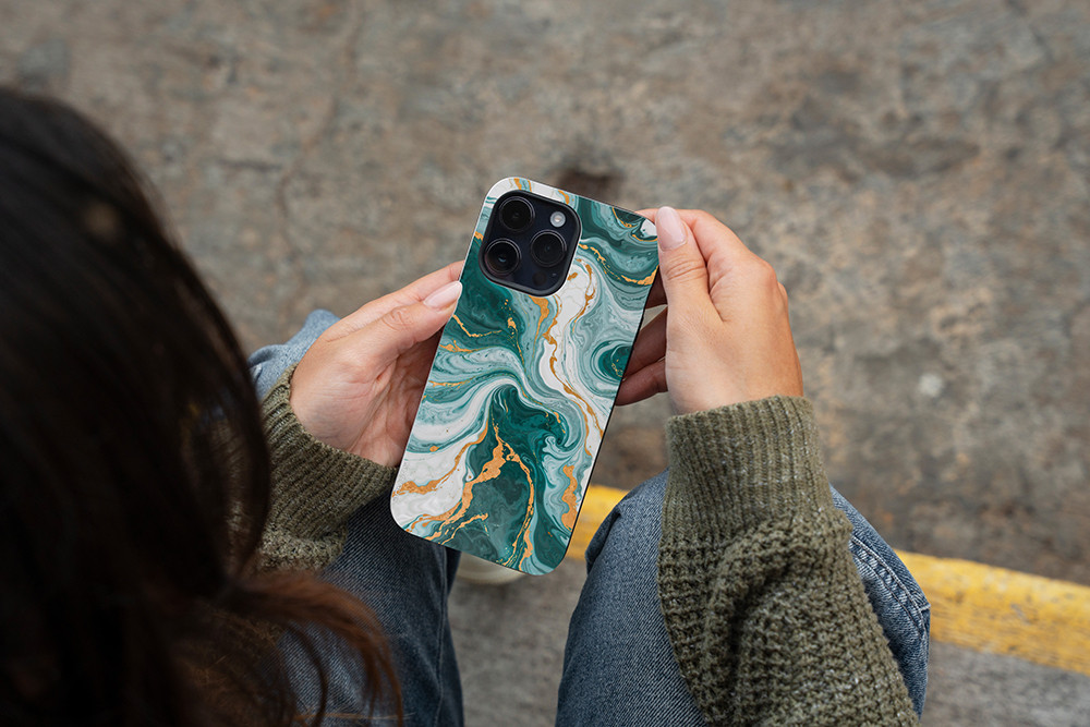 Θήκη Sonique Marble για Apple iPhone 11 Pro Max Πράσινο 01