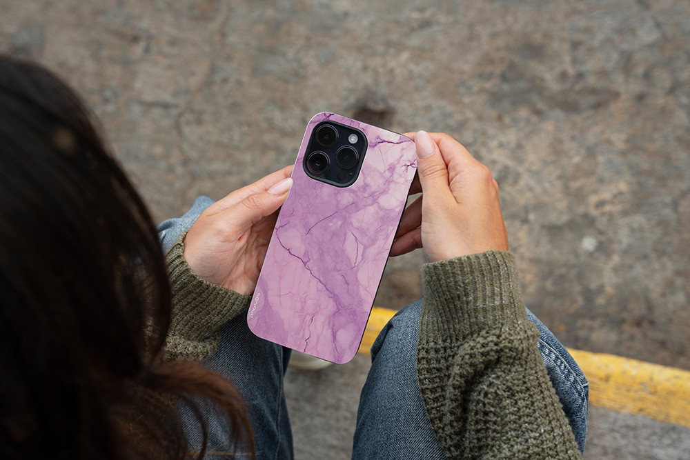 Θήκη Sonique Marble για Apple iPhone 12 mini Βιολετί